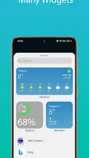 iOS 17 Launcher - Phone 15 Pro Screenshot 1