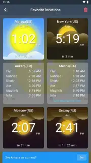 1Muslim: Prayer times, Azan Screenshot 6