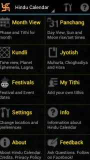 Hindu Calendar Screenshot 15