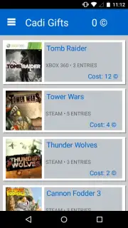 Cadi Gifts: Get Games for Free Screenshot 2