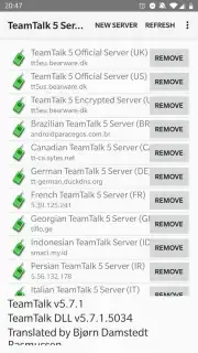 TeamTalk Screenshot 1