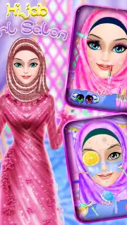 Hijab Girl Salon- Muslim Fashion Princess Makeover Screenshot 2