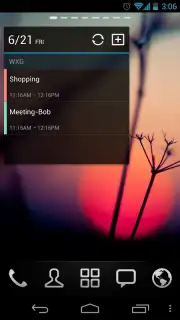 GO Calendar Widget Screenshot 4