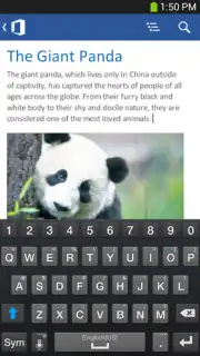 Microsoft Office Mobile Screenshot 1