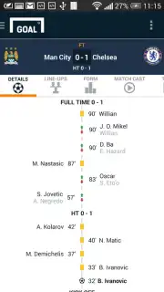 Goal Live Scores Screenshot 7