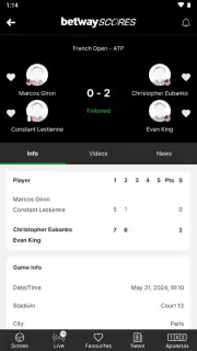 Betway Scores Screenshot 5