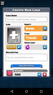 Card Creator for Clash Royale Screenshot 2