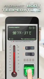 Температура тела Термометр Screenshot 2