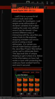 Leaf Pro Java Obfuscator Screenshot 1