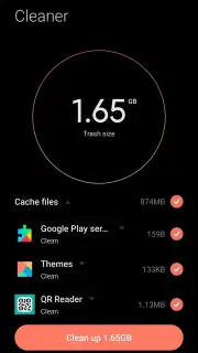 Xiaomi Cleaner Screenshot 2