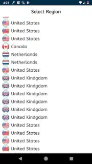 Delta VPN Screenshot 1