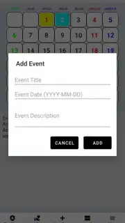 Amazing Calendar Screenshot 4