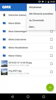 GMX Cloud Screenshot 5