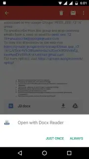 Docx Reader Screenshot 5