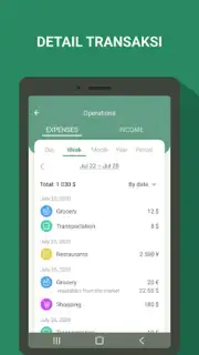 Money manager & expenses Screenshot 2