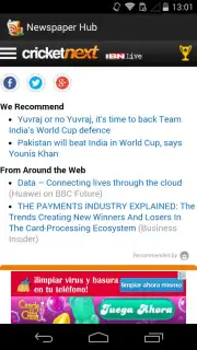 Newspaper Hub Screenshot 2