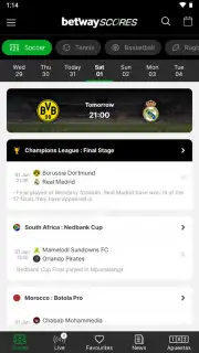 Betway Scores Screenshot 8