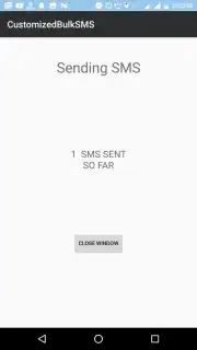 CustomizedBulkSMS Screenshot 4