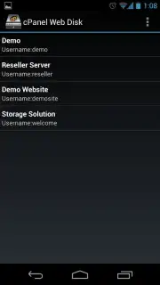 cPWebDisk Screenshot 7