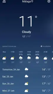 HUAWEI Weather Screenshot 1