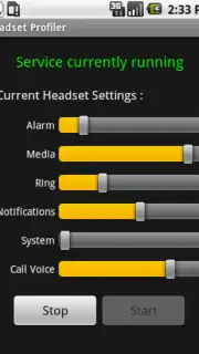 Headset Profiler Screenshot 2
