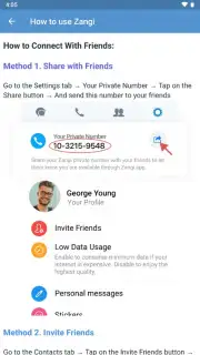 Zangi Messenger Screenshot 3