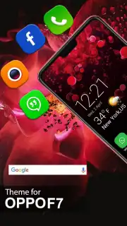 Oppo F7 Launcher - Themes and Wallpapers Screenshot 4