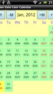 Julian Date Conv Calendar Screenshot 5