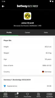 Betway Scores Screenshot 10