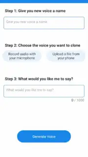 Voice Cloning Screenshot 4