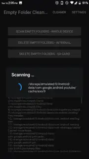 Empty Folder Cleaner Screenshot 2