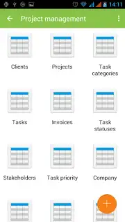 MobiDB Project Management Screenshot 13