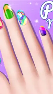 Nail Salon Game Girls Nail art Screenshot 4