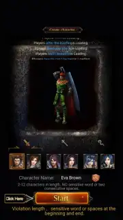 Legend of Blades Screenshot 1