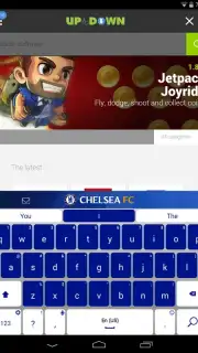 Chelsea FC Official Keyboard Screenshot 1