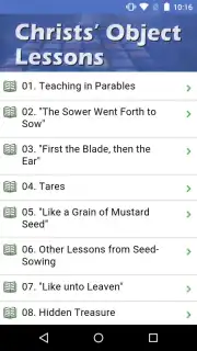 Christ Objects Lessons Screenshot 2