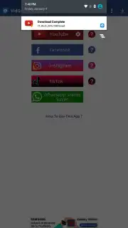 VidGet - YouTube, Insta and TikTok downloader Screenshot 3