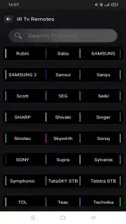 Universal Remote Control Screenshot 1