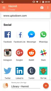Hermit Lite Apps Browser Screenshot 6