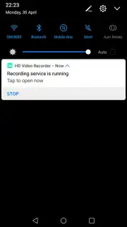 HD Video Recorder Screenshot 1