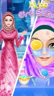 Hijab Girl Salon- Muslim Fashion Princess Makeover Screenshot 4