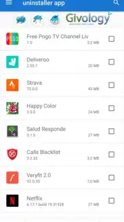Uninstaller App Screenshot 1