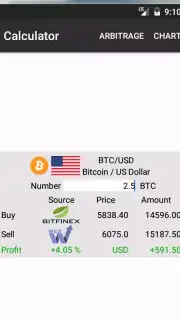 Crypto Arbitrage Screenshot 3