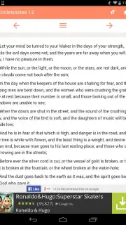 Easy to read Bible Screenshot 3