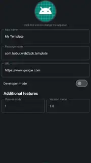 Website to App Converter Screenshot 1