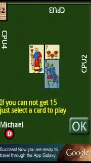 Cards sweeps 15 Screenshot 1