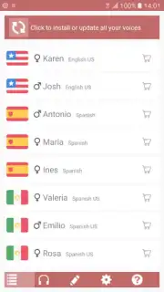 Acapela TTS Voices Screenshot 2