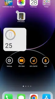Launcher iOS 17 Screenshot 1