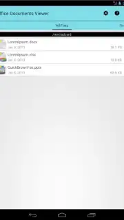 Office Documents Viewer (Free) Screenshot 4
