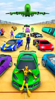 Superhero Car Stunt- Car Games Screenshot 5